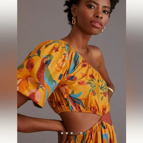 Farm Rio x Anthropologie tropical cut out maxi - Picture 3 of 7